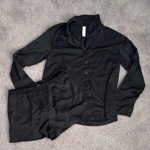 Black Women's Sleepwear Set